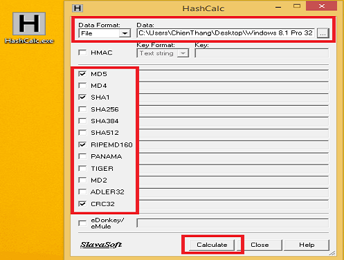 Cách kiểm tra tính toàn vẹn của file tải về bằng mã MD5, SHA1