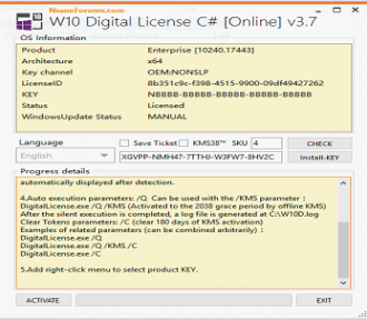 Download Win 10 Digital License V3.7 – Active Windows 10 Bản Quyền Kỹ Thuật Số Vĩnh Viễn