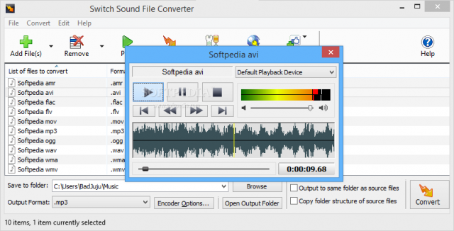 download nch switch sound file converter plus softpedia