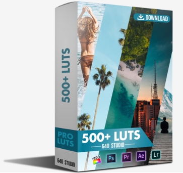 Download 540 Cinematic LUTS Pack (640 Studio)