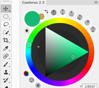 Download Coolorus 2.5.16 Win/Mac – Color wheel plugin for Photoshop