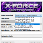 Corel All Products Universal Keygens by X-Force