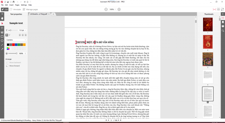 Icecream PDF Editor Pro 2.72 instal the last version for ipod