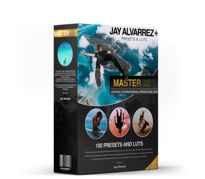 Download Master Pack: 100 Presets and LUTs – Jaycolor