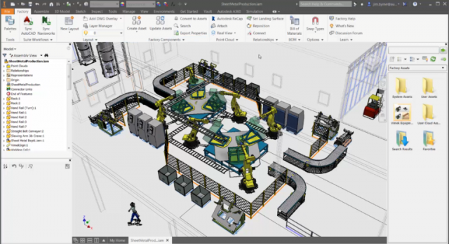 autodesk factory design utilities for inventor 2015
