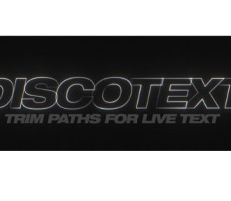 Download Discotext v1.2.3 for After Effects