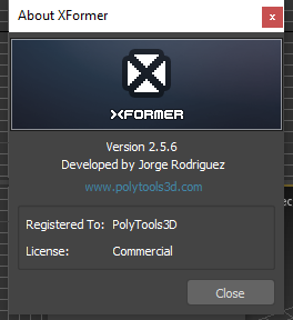 Download XFormer v2.5.6 for 3ds Max 2014 – 2022