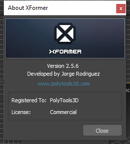 Download XFormer v2.5.6 for 3ds Max 2014 – 2022
