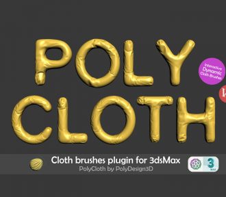 Download PolyCloth v2.02 for 3ds Max 2016 – 2022