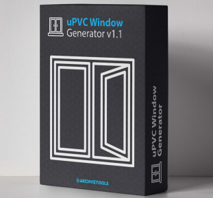 Download uPVC Window Generator v1.1 for 3ds Max – Hướng dẫn cài đặt chi tiết