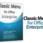 Classic Menu for Office Enterprise 9.25  – Chuyển menu Office về Classic