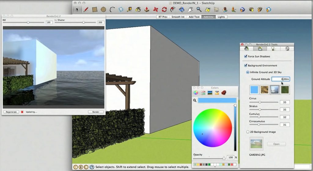 free sketchup rendering