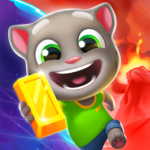 Tải Talking Tom Time Rush MOD APK (Menu/Vô hạn đá quý) v1.3.0.17883