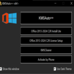Tải KMSAuto++ 1.9.9 b06 Kích hoạt Win & Office