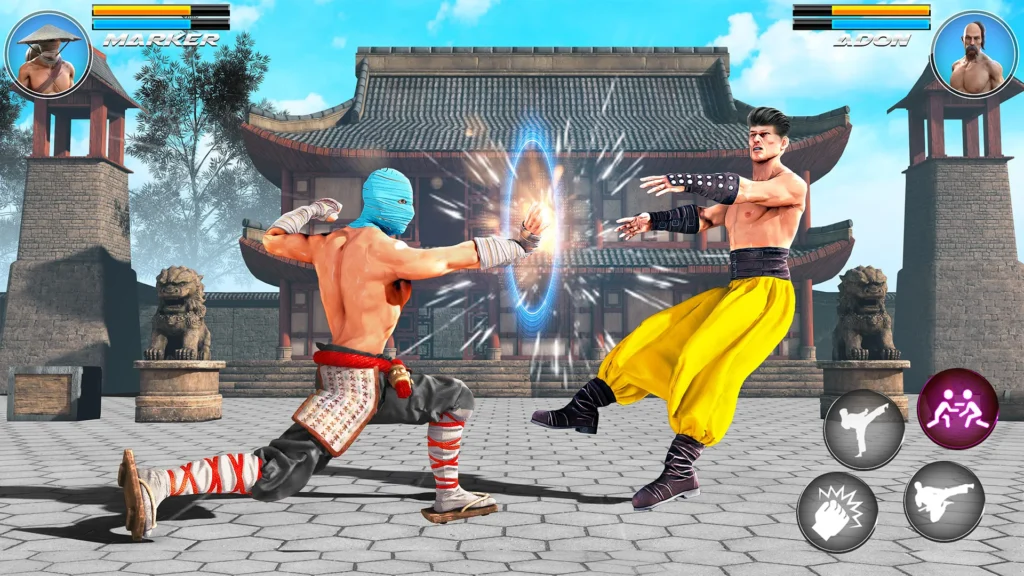 Game Karate King Kung Fu Fight Game MOD