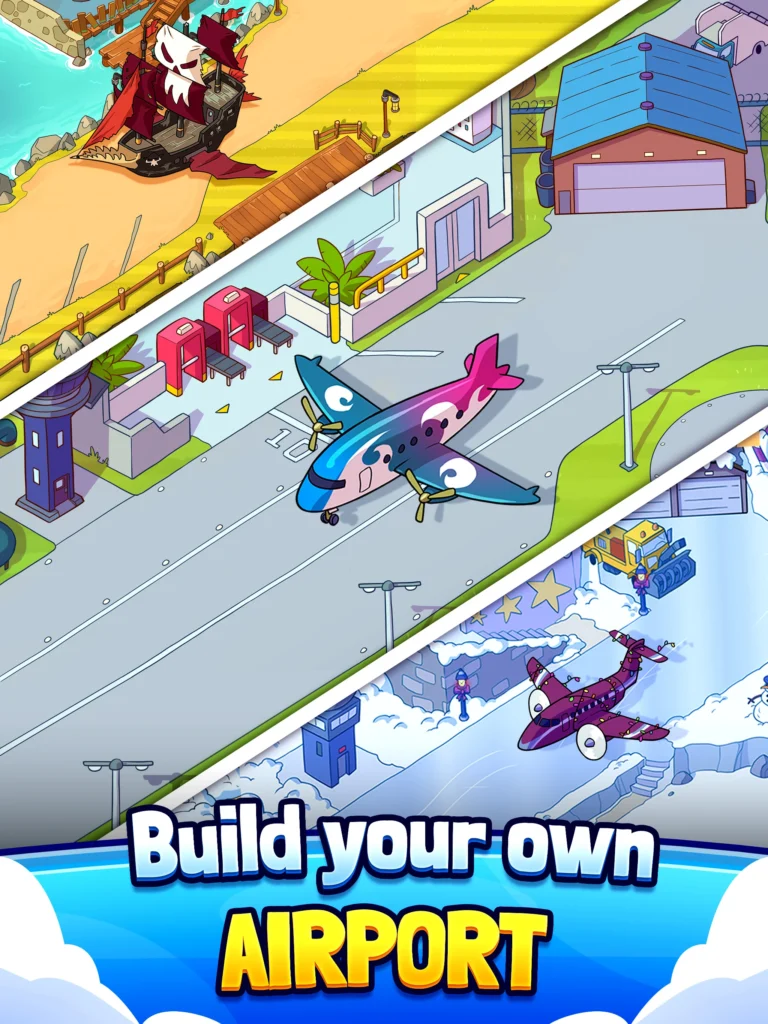 Airport BillionAir Idle Tycoon MOD