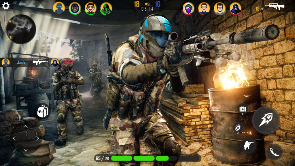 Game Modern Fps Gun Shooter Strike MOD