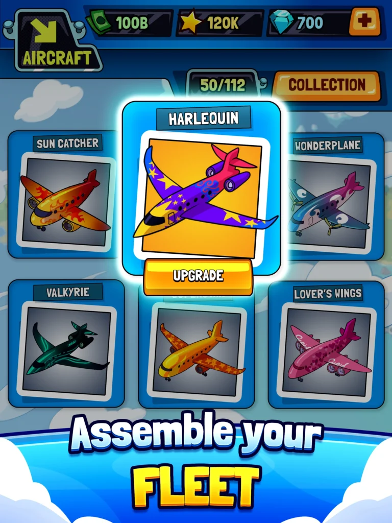 Game Airport BillionAir Idle Tycoon MOD