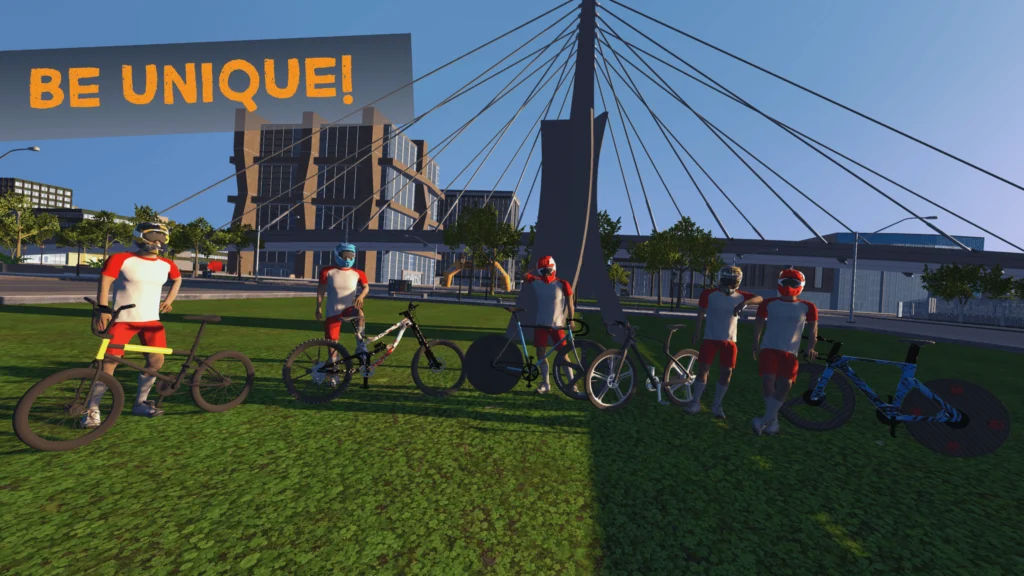 Game Bicycle Extreme Rider 3D MOD