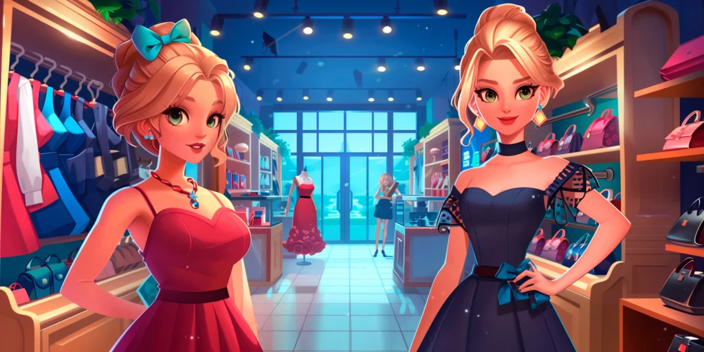 Game Fashion Shop Tycoon MOD