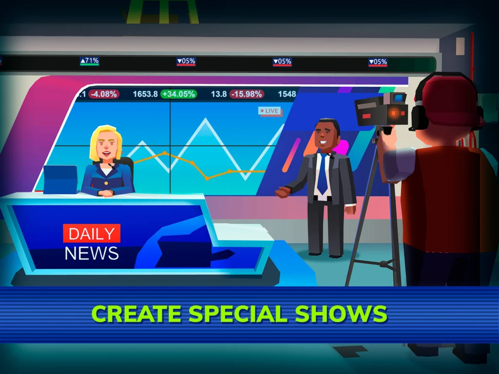 Game TV Empire Tycoon MOD