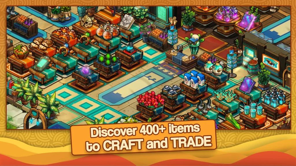 Game Tiny Shop: Craft & Tycoon MOD