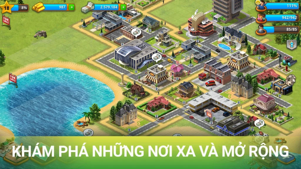 Game Paradise City: Building Sim MOD